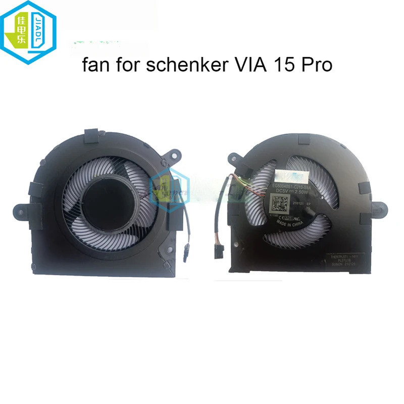 พัดลมระบายความร้อนแล็ปท็อปสําหรับ Intel NUC M15 ชุด 11 M15 สําหรับ Schenker Vision 15 PL5TU1B EG5004