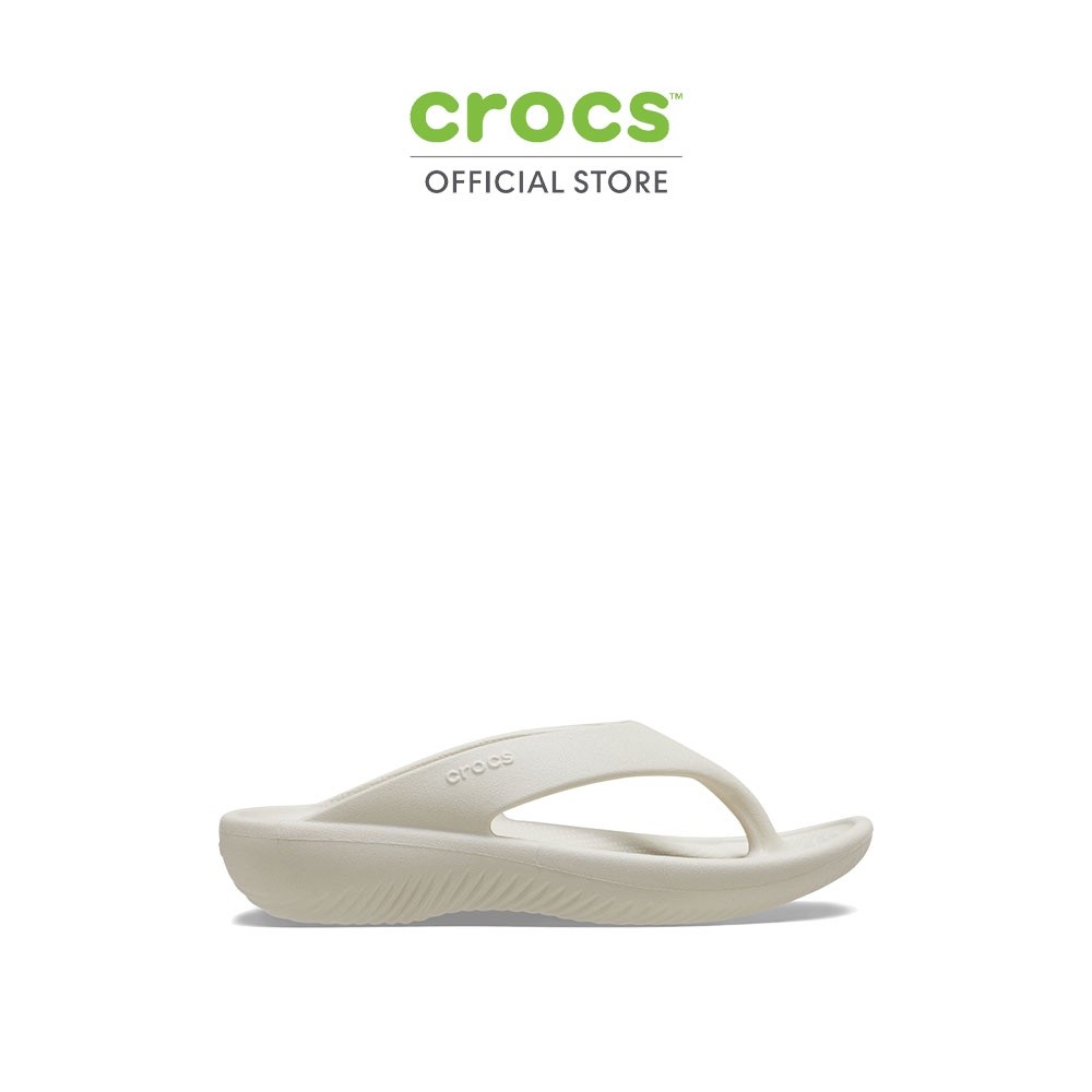 CROCS รองเท้าแตะผู้หญิง MELLOW RECOVERY WOMENS FLIP รุ่น 211100-160 - STUCCO