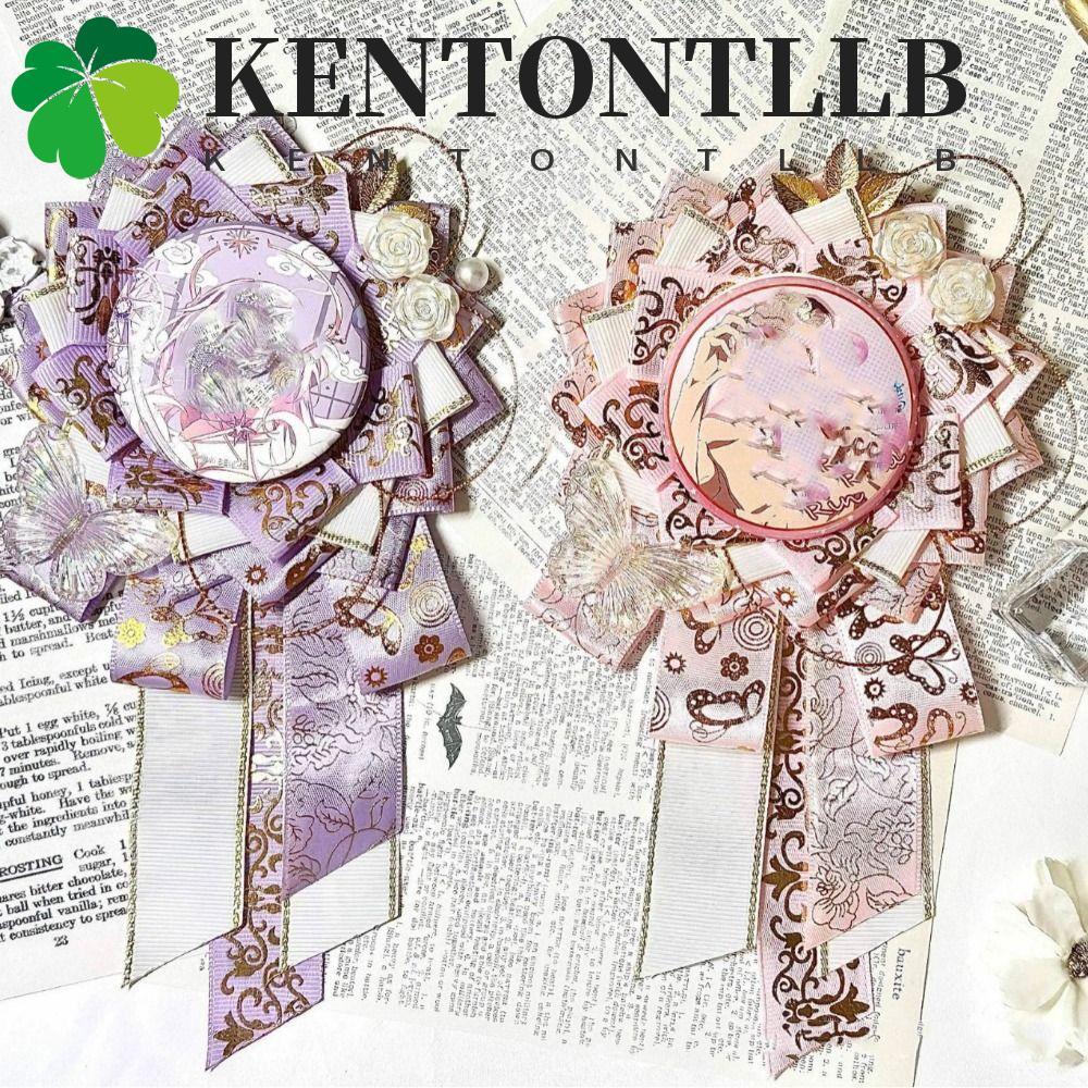 KENTONTLLB ที่วางป้ายอะนิเมะ, คอสเพลย์ตกแต่งดอกไม้ Pins ฐานแสดง, กระเป๋า Ita เติมป้ายดอกไม้หรูหราพลา
