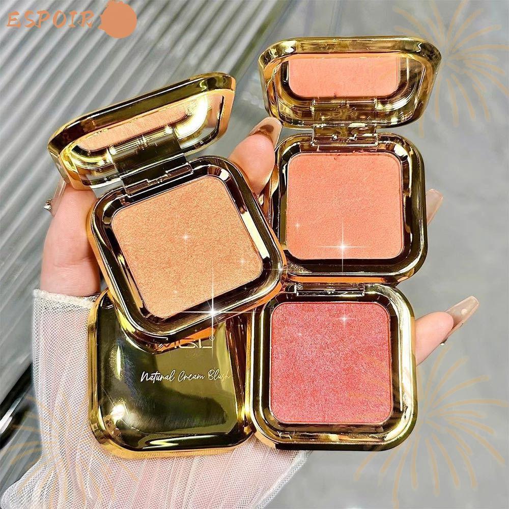 ESPOIR1 Powder Blusher, Monochrome Natural Brightening Highlight Powder Blusher, มันฝรั่งบด Contour 