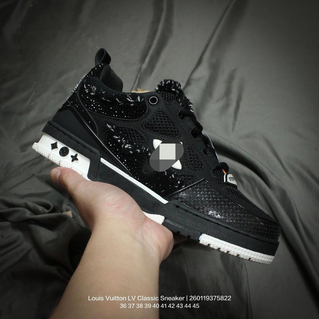 [Return Exchange] Donkey Shoes Louis Vuitton LV Classic Sneaker Classic Series Low-Top Retro Daddy S