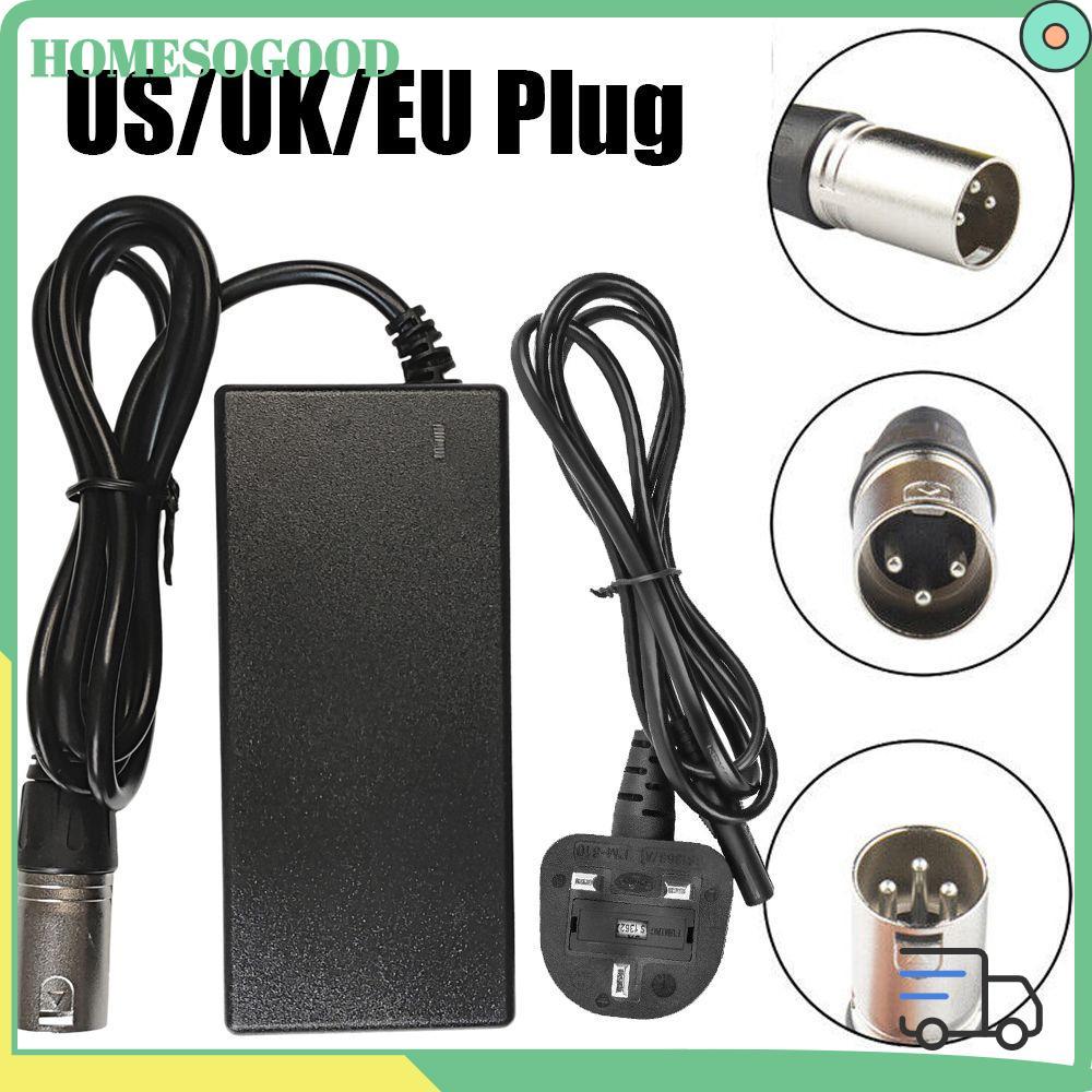 HOMESOGOOD Power Adapter จักรยานไฟฟ้า Universal Mobility Scooter Ebike Charger