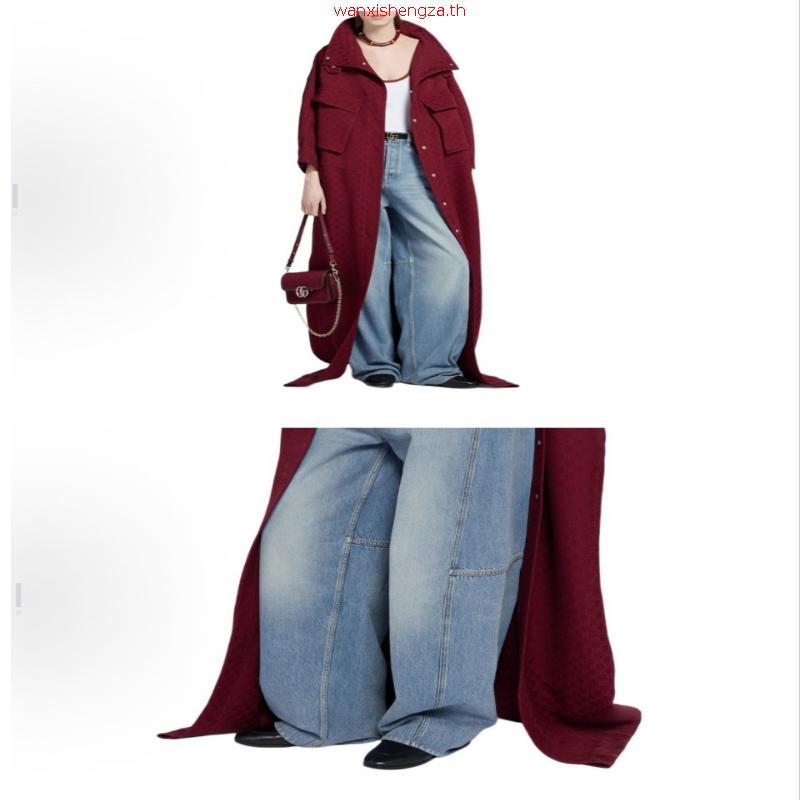 The Freckled Market - FKM Barrel Jeans กางเกงยีนส์ขากว้าง สีฟอก