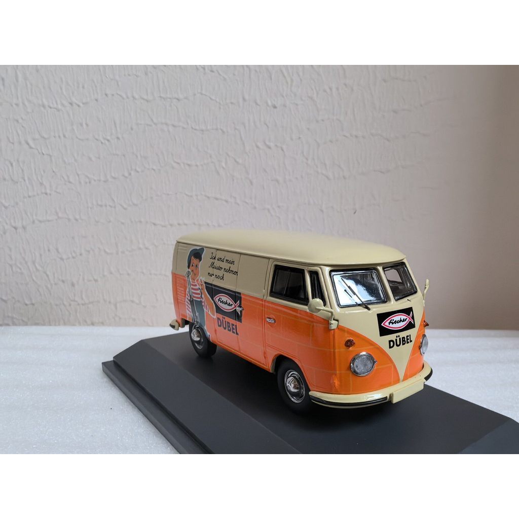 1: 43 Schucol Volkswagen T1b Fischer Special Coating Bus VW T1 Brand New Alloy Model, This Body Is a