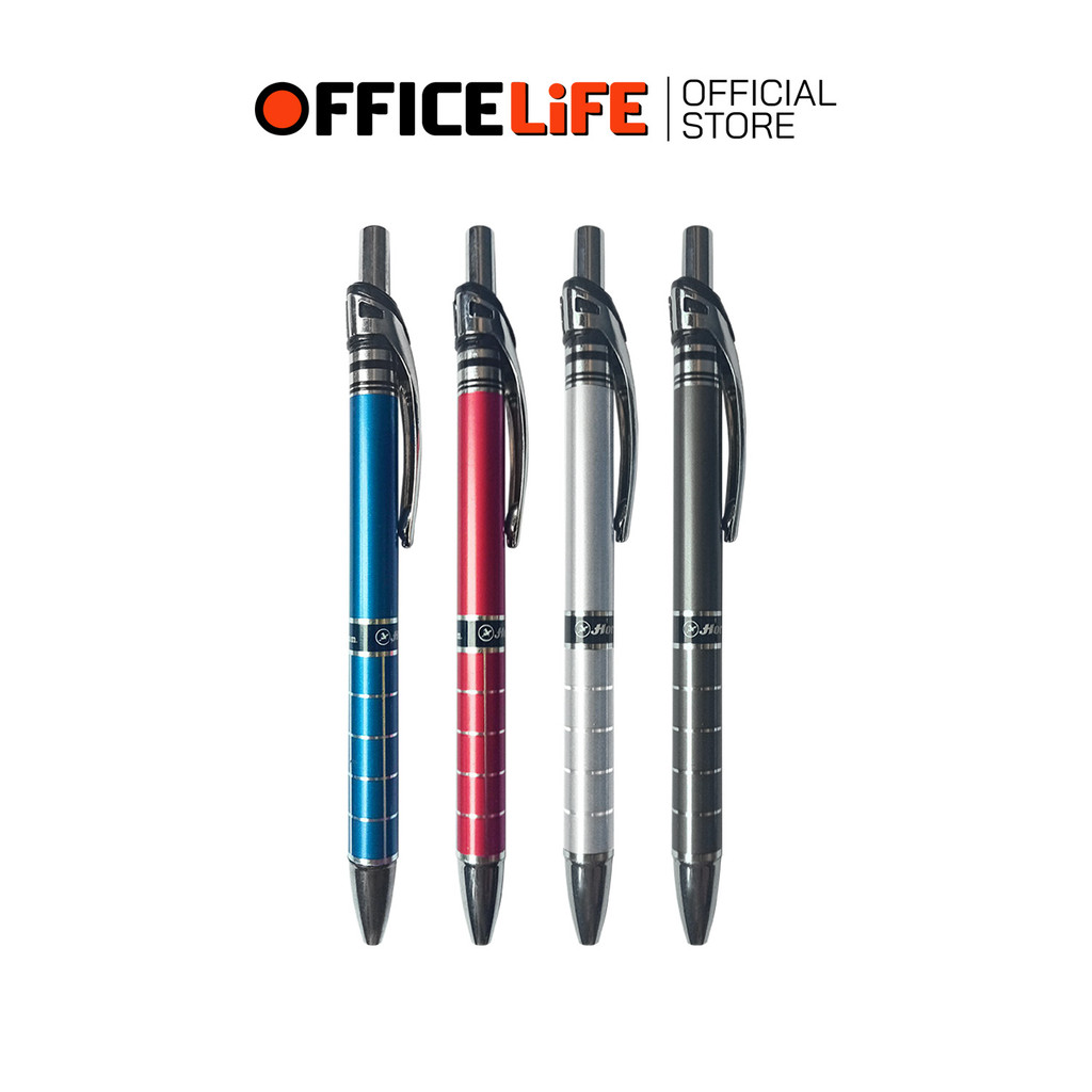 Horse (ตราม้า) ปากกา ปากกาลูกลื่น รุ่น H-66 ขนาด 0.7 มม. ( 1 ด้าม / คละสี )