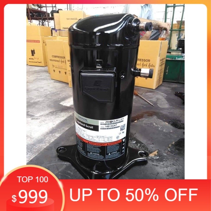 คอมมือสอง รุ่น ZR40 ไฟ 220v น้ำยา r22