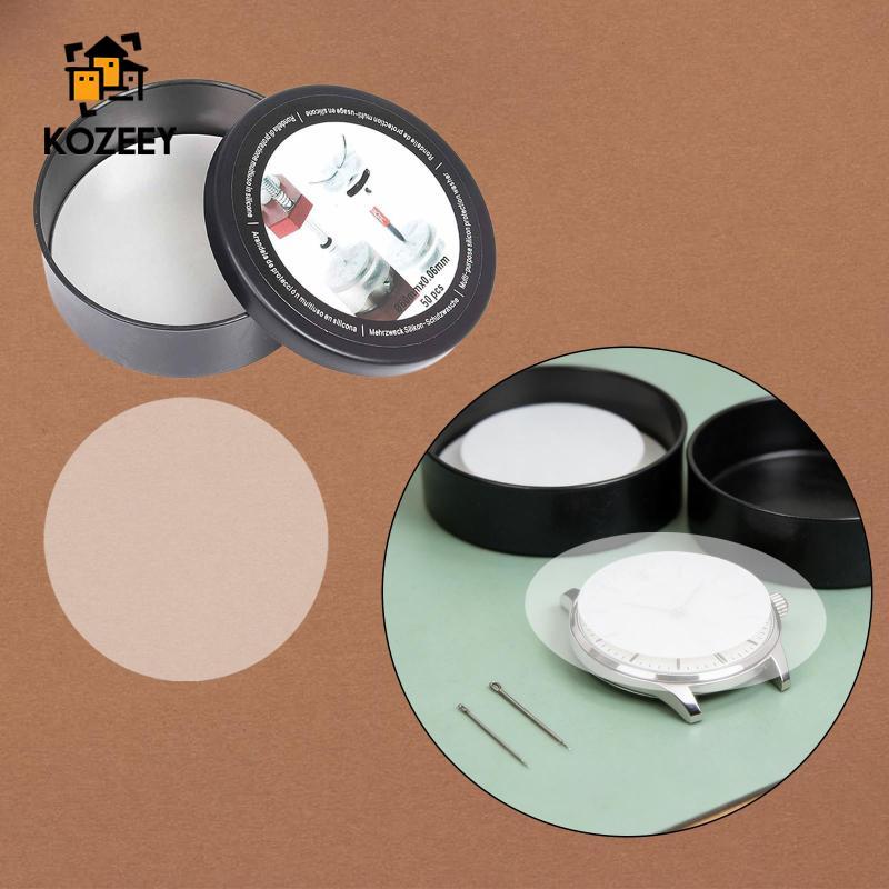 [KOZEEY] Watch Dial Case Back Pads Repair Kit เครื่องมือช่างซ่อมนาฬิกาแบบพกพาสําหรับ Professional Watch Repairing Tasks