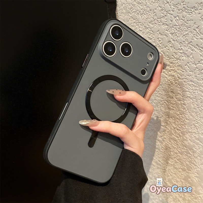 พรีเมี่ยม Frosted Magnetic Cases สําหรับ Honor 400 200 Pro สมาร์ท 90 Magic 7 6 5 Lite 5G 4G น่ารักหรูหราอินเทรนด์สีทึบนุ่มกันกระแทกไร้สายชาร์จปลอก