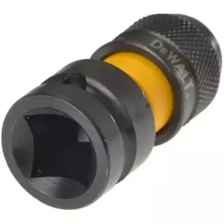 DEWALT DT7508 1/4 "Hex ถึง 1/2 "Square Impact ประแจอะแดปเตอร์สําหรับประแจผลกระทบเครื่องมือไฟฟ้าอุปกรณ์เสริม
