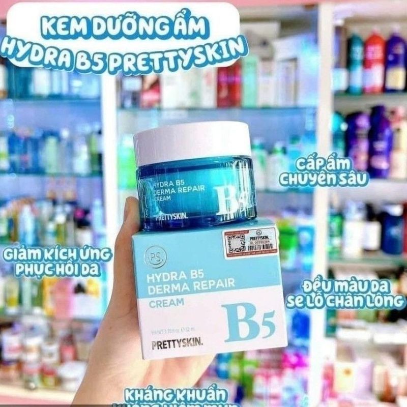 Kem Duong Trang Puc Hoi Da Hydra Derma Repair Cream B5面 3.12