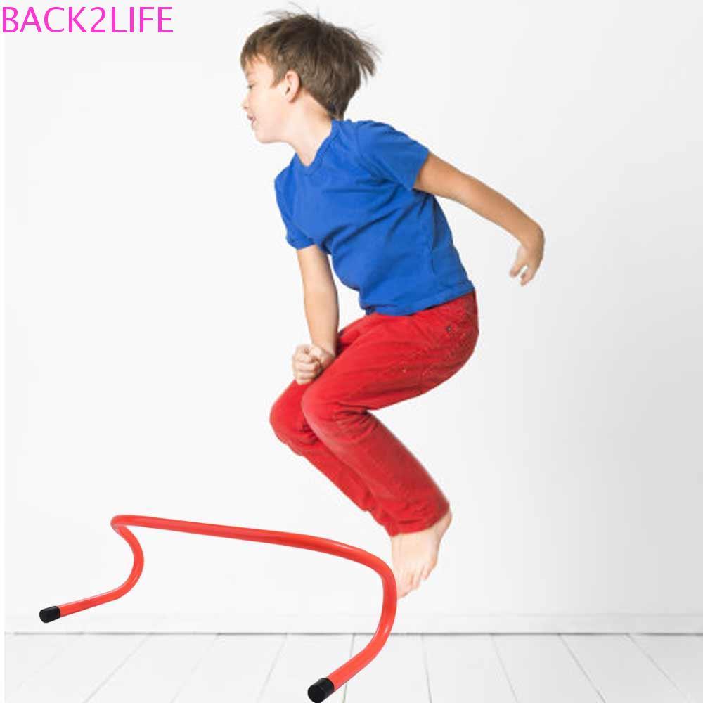 BACK2LIFE Hurdle Training, Footwork Training Adjustable Football Hurdles, Soccer Accessories Athlete