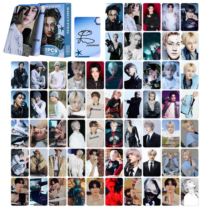 30-96 ชิ้น/กล่อง EN JUNGWON THE SIN VANISH Lomo การ์ด 2026 SEASONS GREETINGS 5th Anniversary สติ๊กเก