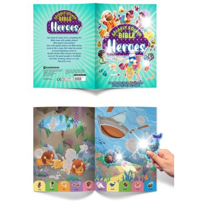 Sparkly Sticker Bible Wonders, SPH English