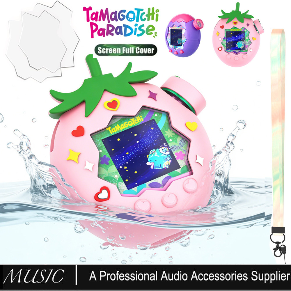 ฟิล์มกันรอยหน้าจอแบบนุ่ม TPU สําหรับ Tamagotchi Paradise เคสซิลิโคนเหลวสําหรับอุปกรณ์เสริม Tamagotch