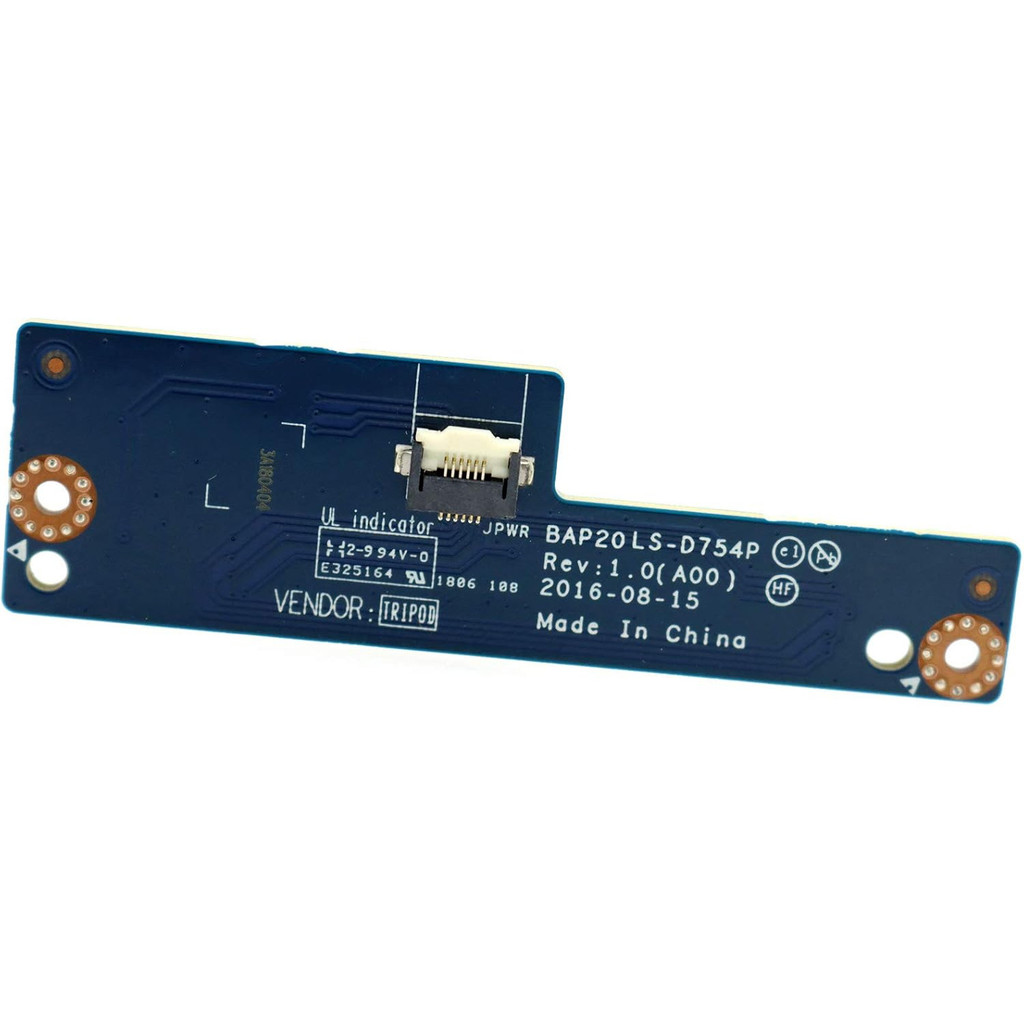 เหมาะสําหรับ BAP20 Dell Alien 15 R3 R4 17 R4 R5 สวิทช์บอร์ดขนาดเล็ก LS-D754P 0VIJP8
