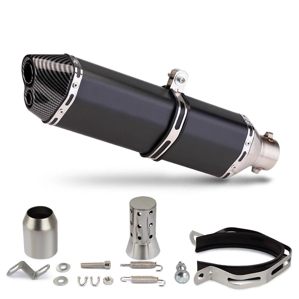 51 มม. หนี Moto หลอดรถจักรยานยนต์ท่อไอเสียดัดแปลง DB นักฆ่าสำหรับ Tmax 500 530 560 AK550 GSX1300R X-