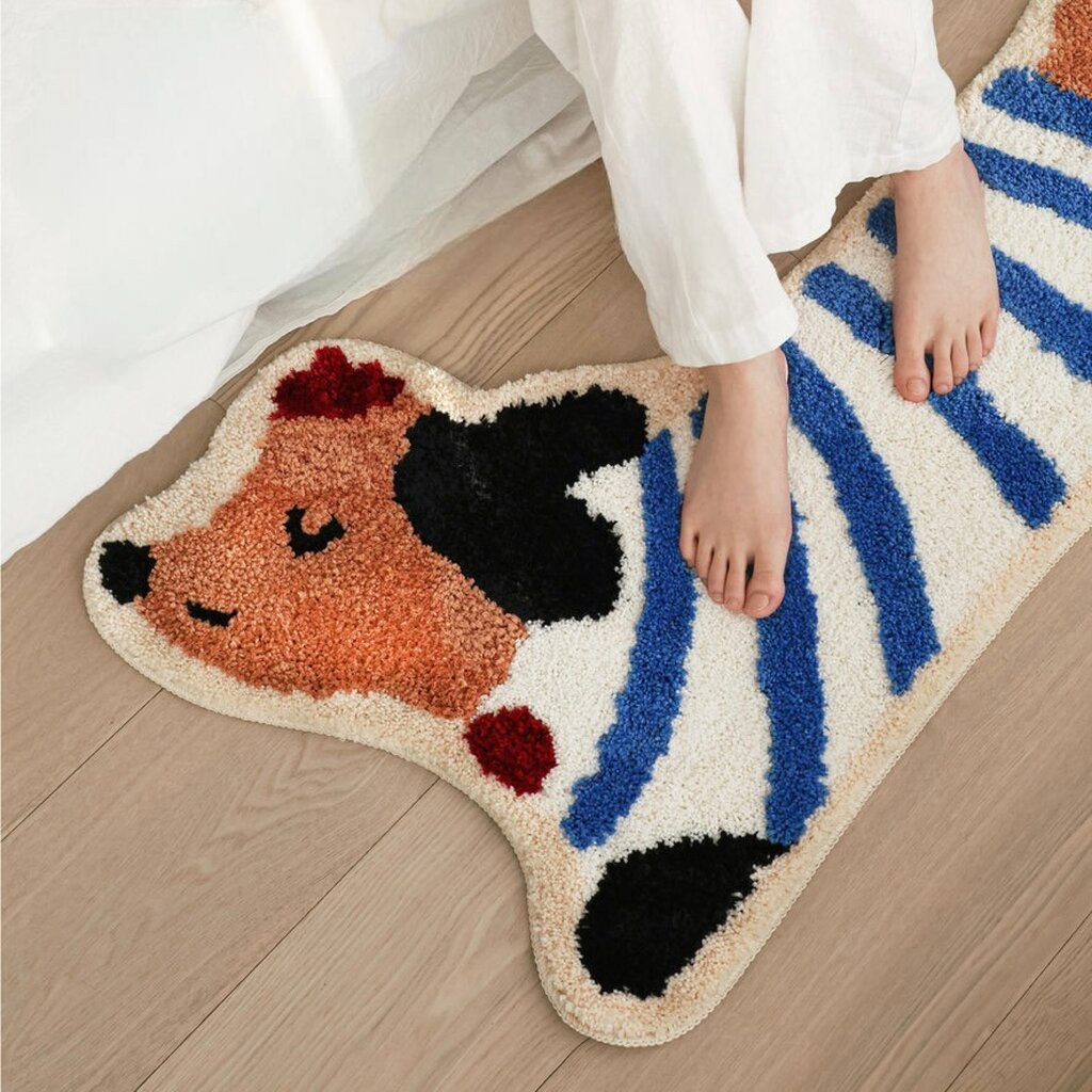 Saibosi Floor Rug 50x100cm / พรม ลายน้องหมา