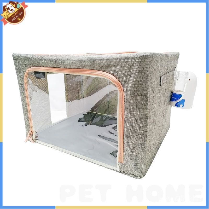 pet oxygen cage Pet Cat Nasal Branch Dog Cough Atomization Nest Atomizing Machine Oxygen Absorber No