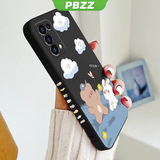 PBZZ เคส oppo reno4 oppo reno 5 reno 4 reno5 เคสโทรศัพท์มือถือ ซิลิโคนนิ่ม ป้องกัน กันชน สําหรับ oppo reno4 5 4 5