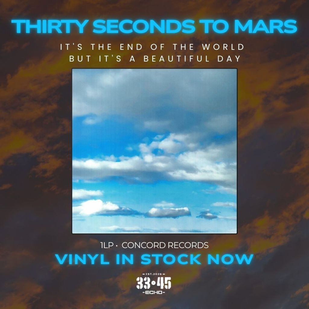 [แผ่นเสียง Vinyl LP] Thirty Seconds To Mars - It's The End Of The World But It's A Beautiful Day 1LP