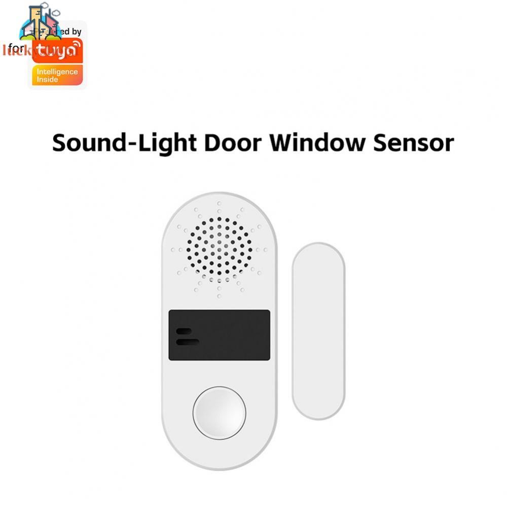 สําหรับ ZigBee 3.0 หรือ WiFi เซ็นเซอร์ประตูหน้าต่างสําหรับ Tuya ระบบนิเวศ Home Security Alarm