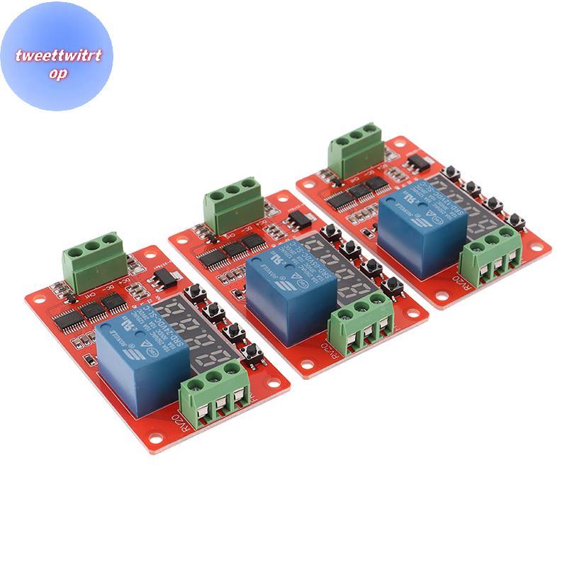 DOUSUN FRM01 DC 5/12/24V 1 ช่องโมดูลรีเลย์มัลติฟังก์ชั่น Loop Delay Timer Switch TH