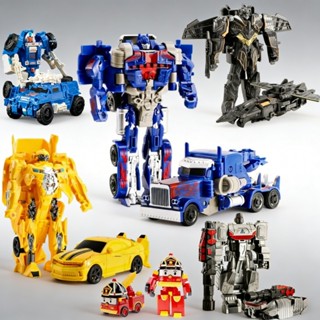 COD ของเล่นหุ่นยนต์แปลงร่าง รถแปลงร่าง 2in1 รถของเล่น รถแปลง…