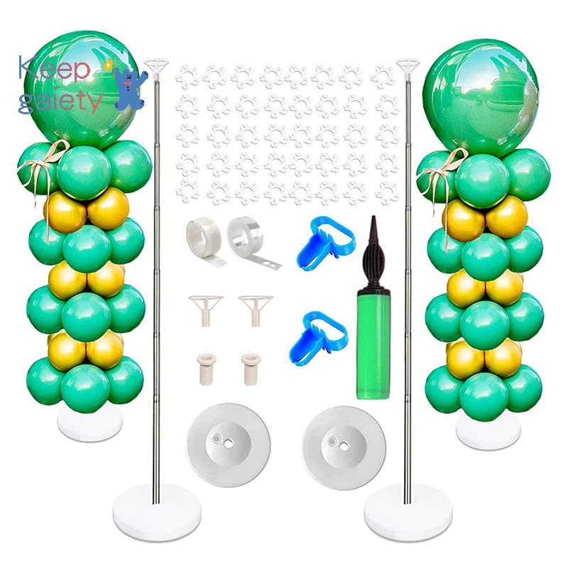 [Kpt-t] ชุดขาตั้งคอลัมน์ลูกโป่ง,ชุดคอลัมน์ลูกโป่งแบบปรับได้,ขาตั้งบอลลูนเสายืดไสลด์โลหะ,งานเลี้ยงวัน