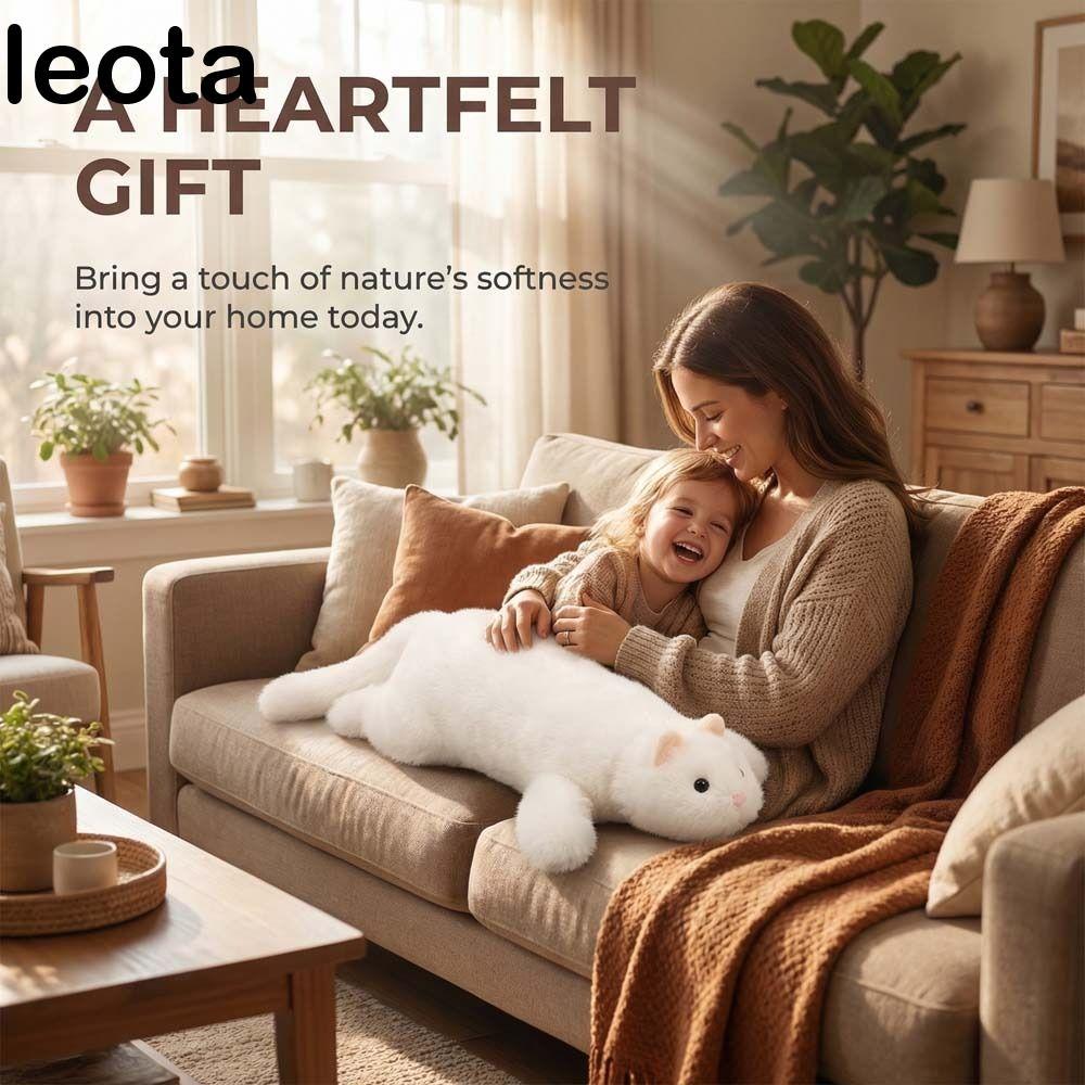 LEOTA ตุ๊กตา Ferret ตุ๊กตาของเล่น, Huggable ตุ๊กตาสมจริงออกแบบ Ferret ของเล่นตุ๊กตา,มาพร้อมกับตุ๊กตา