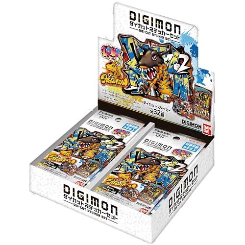 [BANDAI] DIGIMON Die-Cut Sticker Set (Pack) (Box of 20)