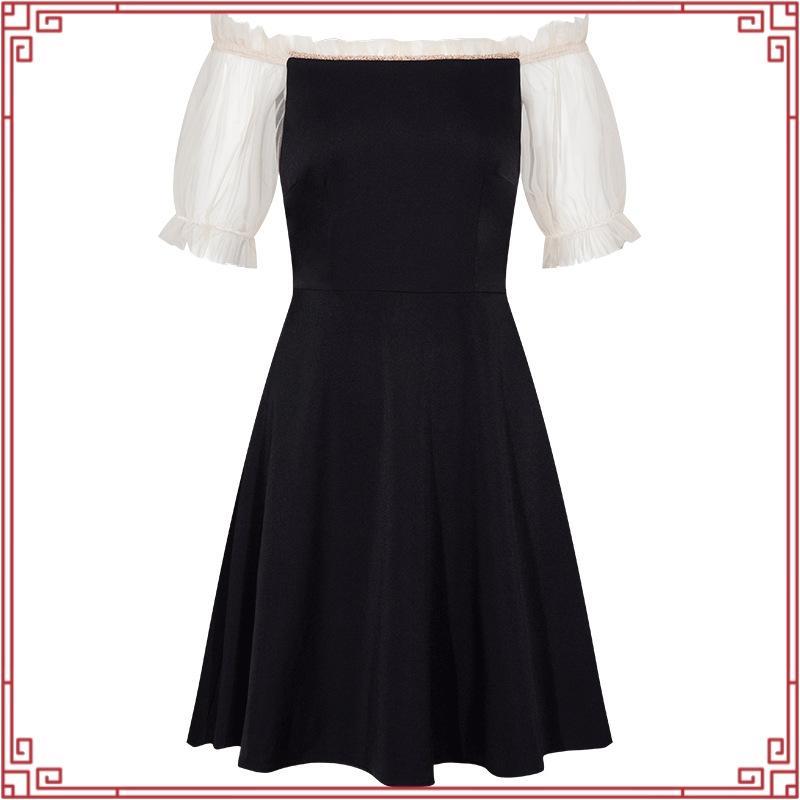 Jihyun ชุด Scuba Elegant เซ็กซี่ปาร์ตี้อาหารค่ํา Sabrina Bodycon Minimalist เกาหลี Chic Classy สไตล์