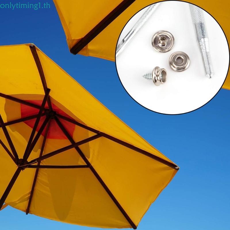 Onlytiming Snaps ปุ่ม Snap Fasteners ชุด 15 มม.โลหะ Snaps ชุดซ่อม Snaps กด Studs Snap Fasteners พร้อ