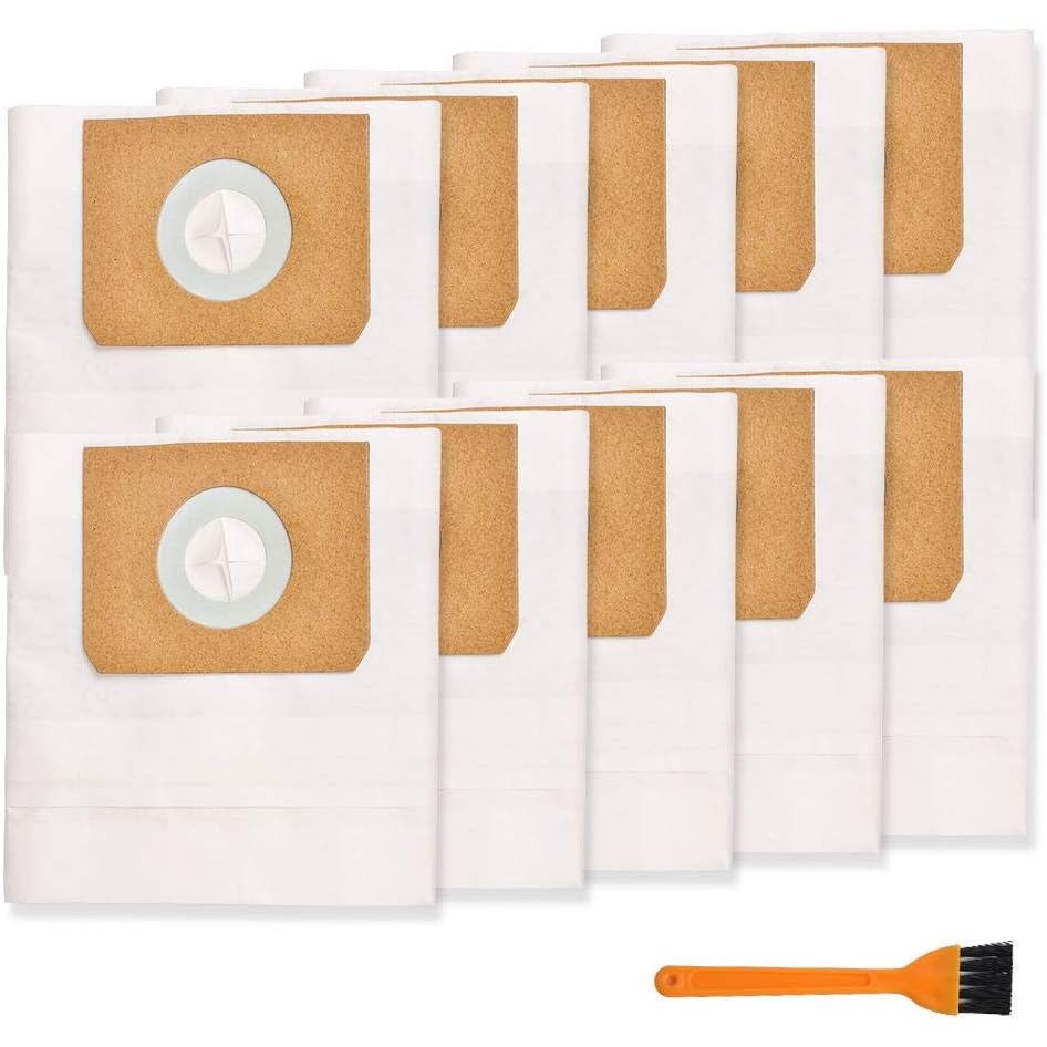 KEEPOW ถุงสูญญากาศ 4 แกลลอนใช้งานร่วมกับ Vacmaster 4 Gallon Wet/Dry Vacuum VF408B, VF410P, Part# VFD