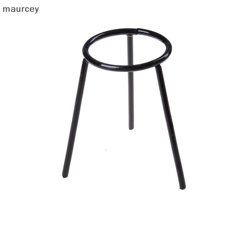 MAU Lab Bunsen Burner/ขาตั้งรองรับเหล็กหล่อ/โคมไฟขาตั้งกล้อง 13 ซม.ความสูง CEY