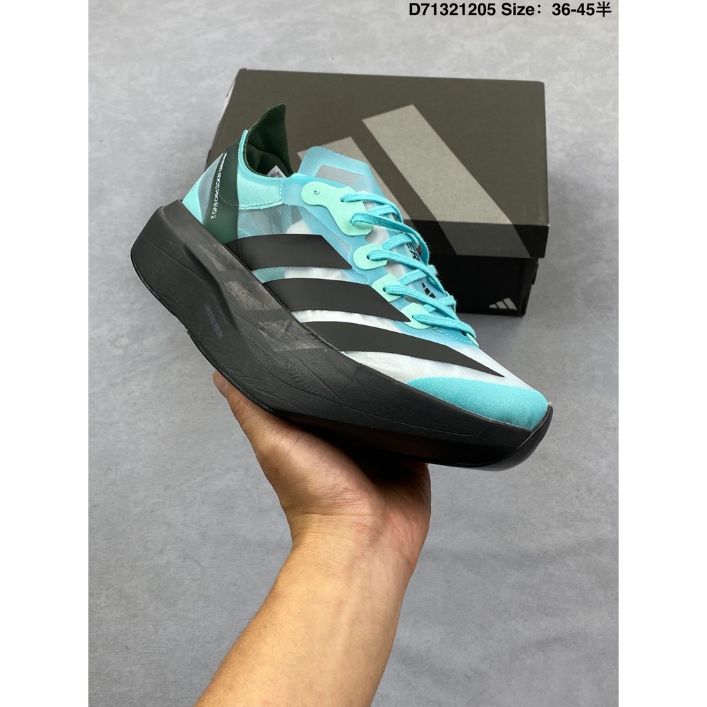 Adios Pro Evo 2 Marathon รองเท้าวิ่งน้ำหนักเบากันเหงื่อ ดีไซน์แคชวล IH5588 5AR2