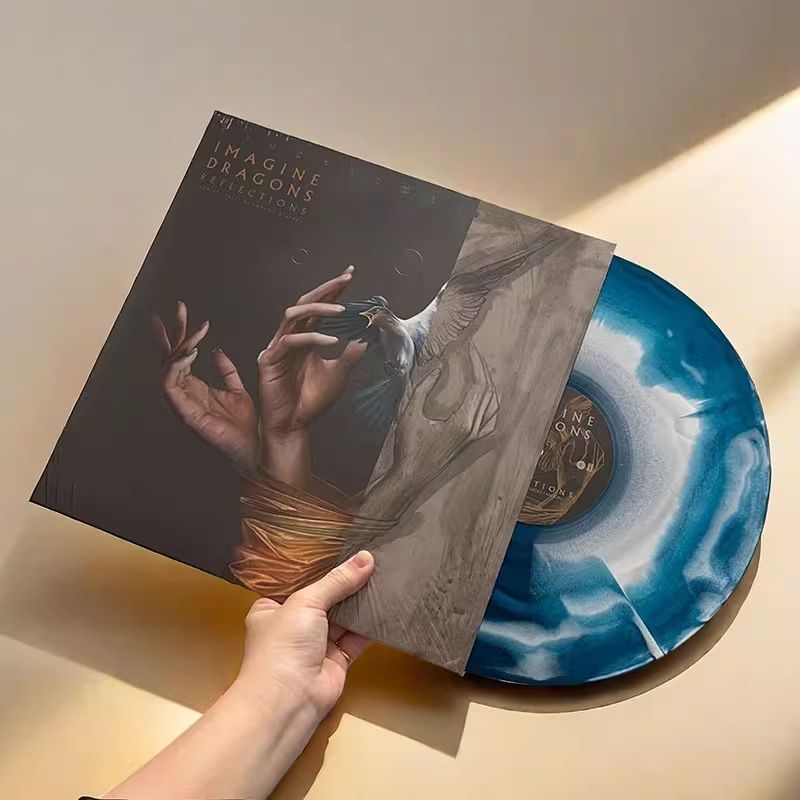 欧版 梦龙乐机 Imagine Dragons Reflections LP黑胶片 彩胶3.22European Edition Imagine Dragons Reflections LP แผ่น
