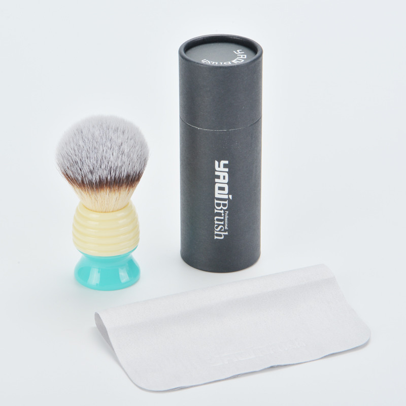 YAQI Bali YAQI Bali โกนแปรงตัดโฟมชายไฟเบอร์ผมนุ่มแปรงเคราจับเรซิน