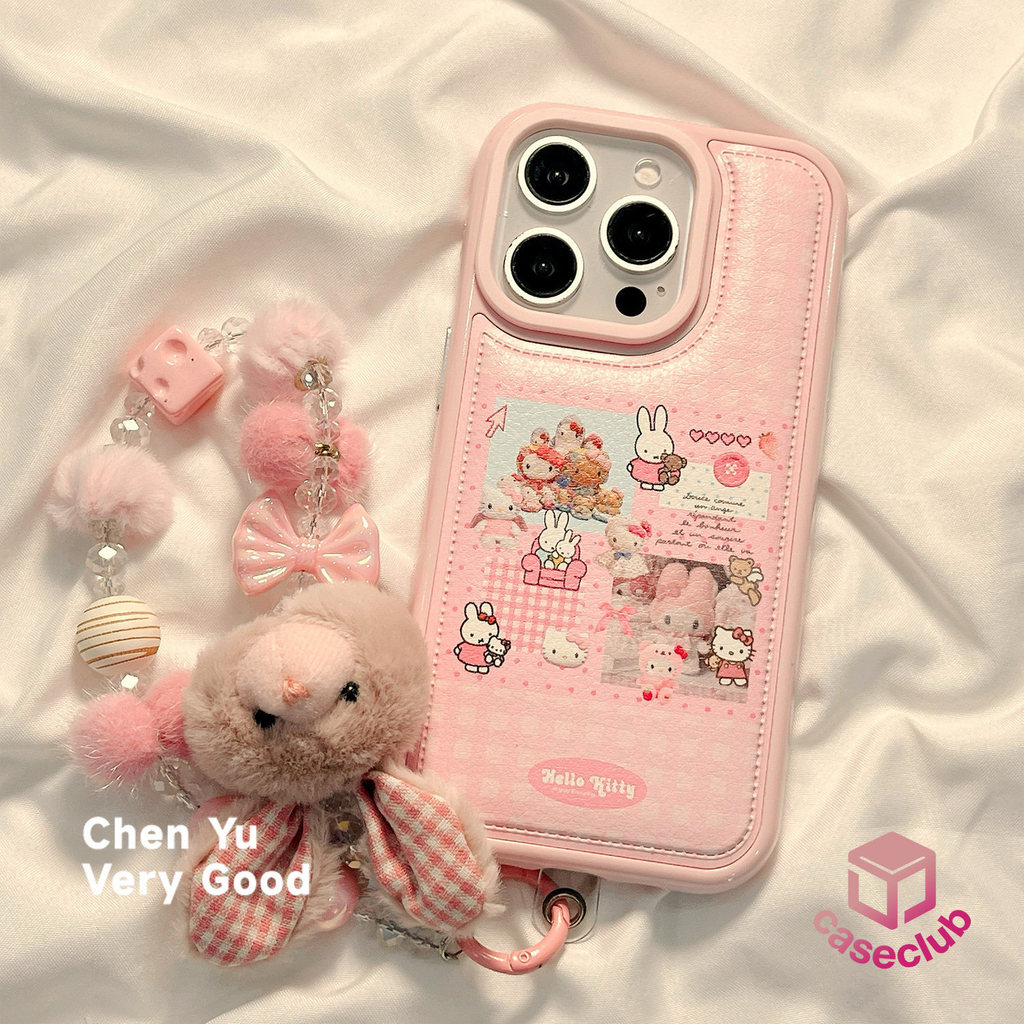 เคสหนังโทรศัพท์ วัสดุนุ่มหนา สำหรับ iPhone 11 14 13 17 Air 15 Pro Max X/Xr/Xs/Xs Max 16 Plus 12 Pro ลายตาราง ลายน่ารัก