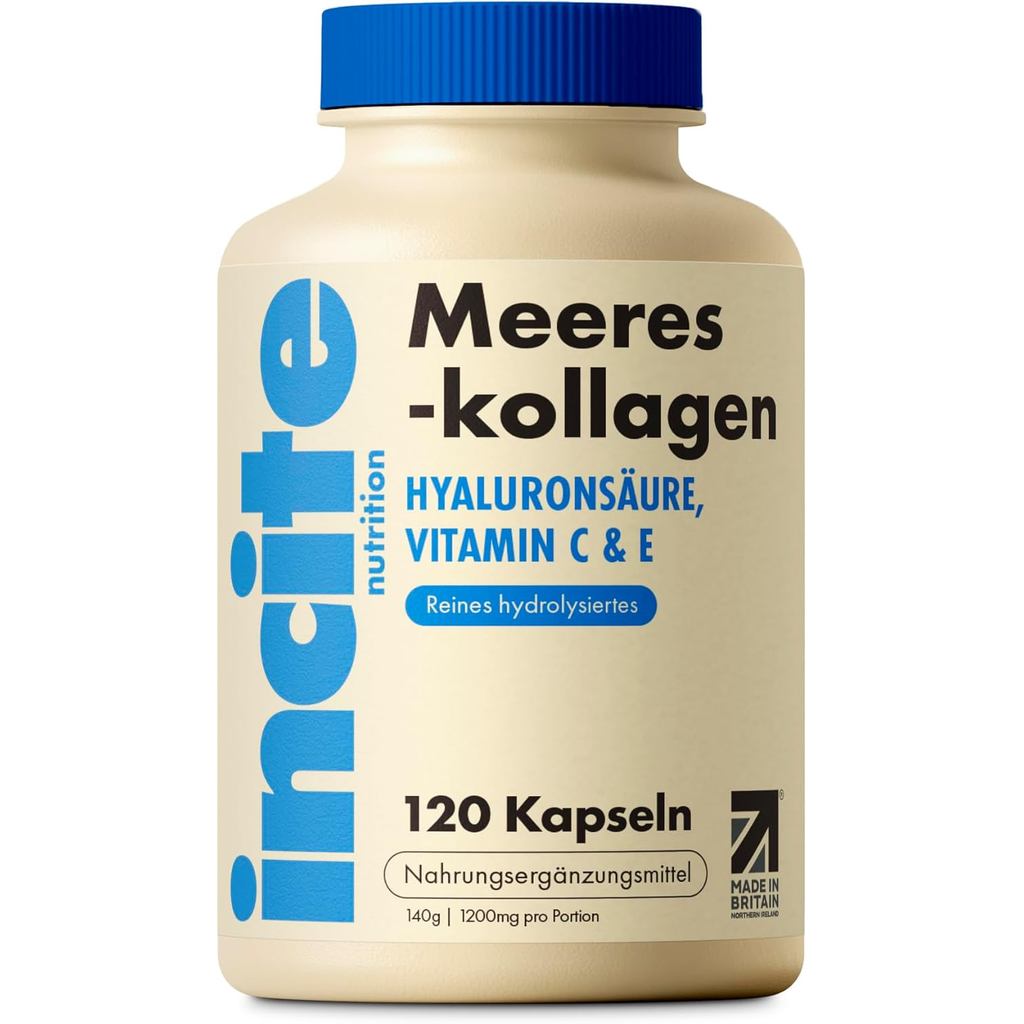 ผลิตภัณฑ์เสริมอาหาร Insite Nutrition คอลลาเจนจากปลา ชนิดที่ 1 อุดมด้วยวิตามิน C, E, B12, สังกะสี, ทอ