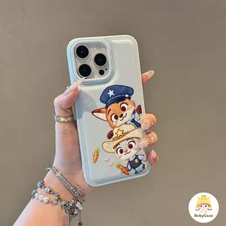 เคสไอโฟน17 เหมาะสำหรับ IPhone 13 12 11 16 17 15 14 Pro Max X XR XS MAX 15 Plusวัสดุการ์ตูนสีทึบที่เหนือกว่าป้องกันการตก
