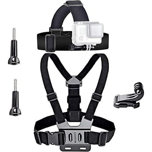 VVHOOY sports机配件头带安装胸带 容 AKASO EK7000 Brave 4 Brave 7 LE V50X Native/GoPro HERO 13 12 11 10 9 8 7 6 
