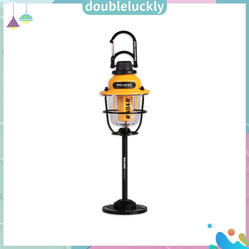 24ชม. โคมไฟเดินป่า LED Camping Type-C ชาร์จ 30h Max รูปที่ 7