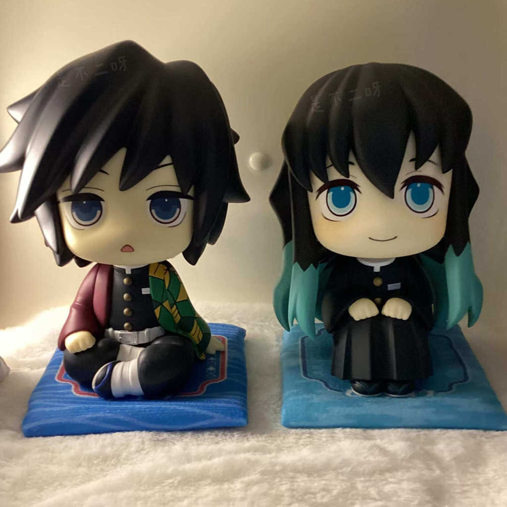 2026 สไตล์ใหม่ LOOK UP Demon Slayer Tokito Muichiro รูปท่านั่ง Tomioka Giyuu อะนิเมะสองมิติรุ่น Q เค