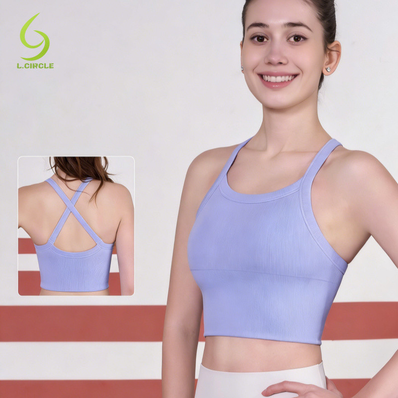 L.CIRCLE Yoga Sport Bra สบาย หลังสวย ไร้รอยต่อ
