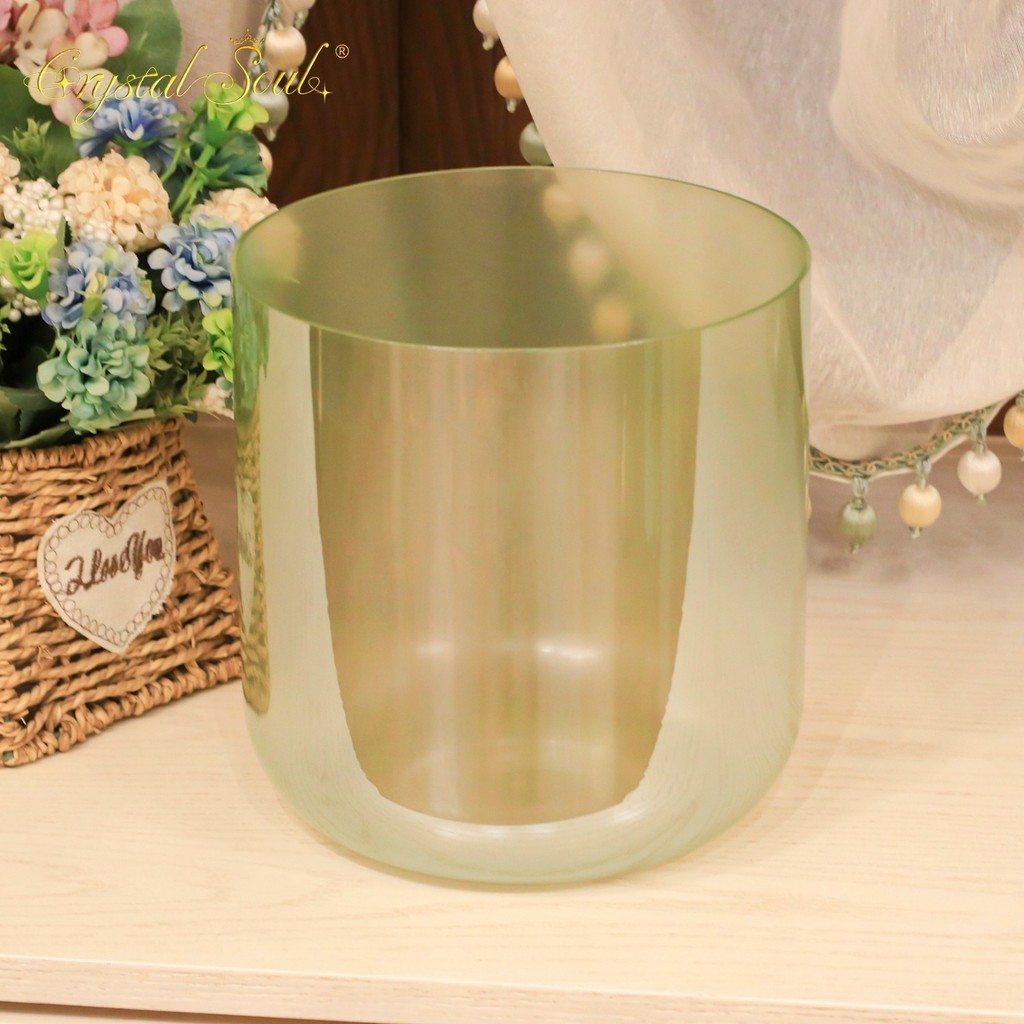 Crystal Soul Anxiety Relief Crystal Singing Bowl 432Hz with Accessories