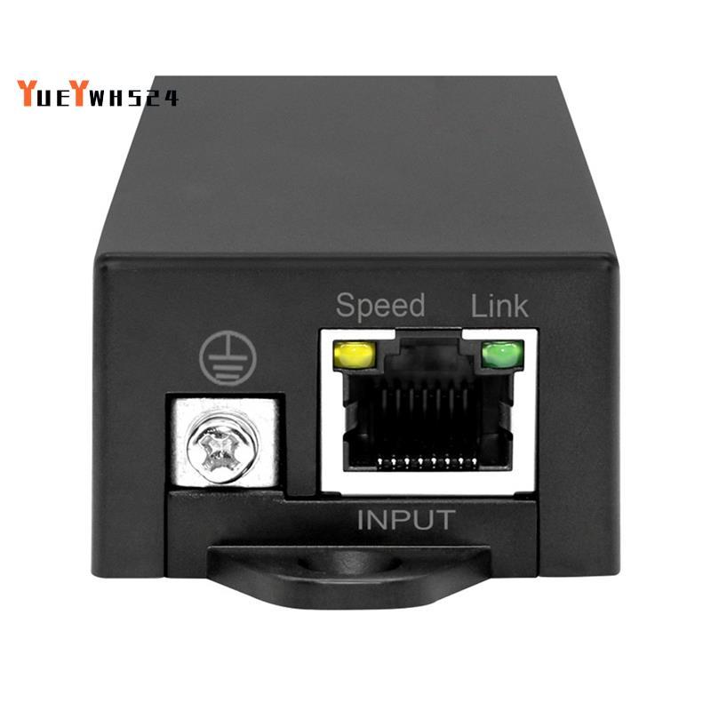 [ขายดีที่สุด Y4]Single Port 802.3af /At 1000Mbps Active Poe to 24V Passive Poe Converter