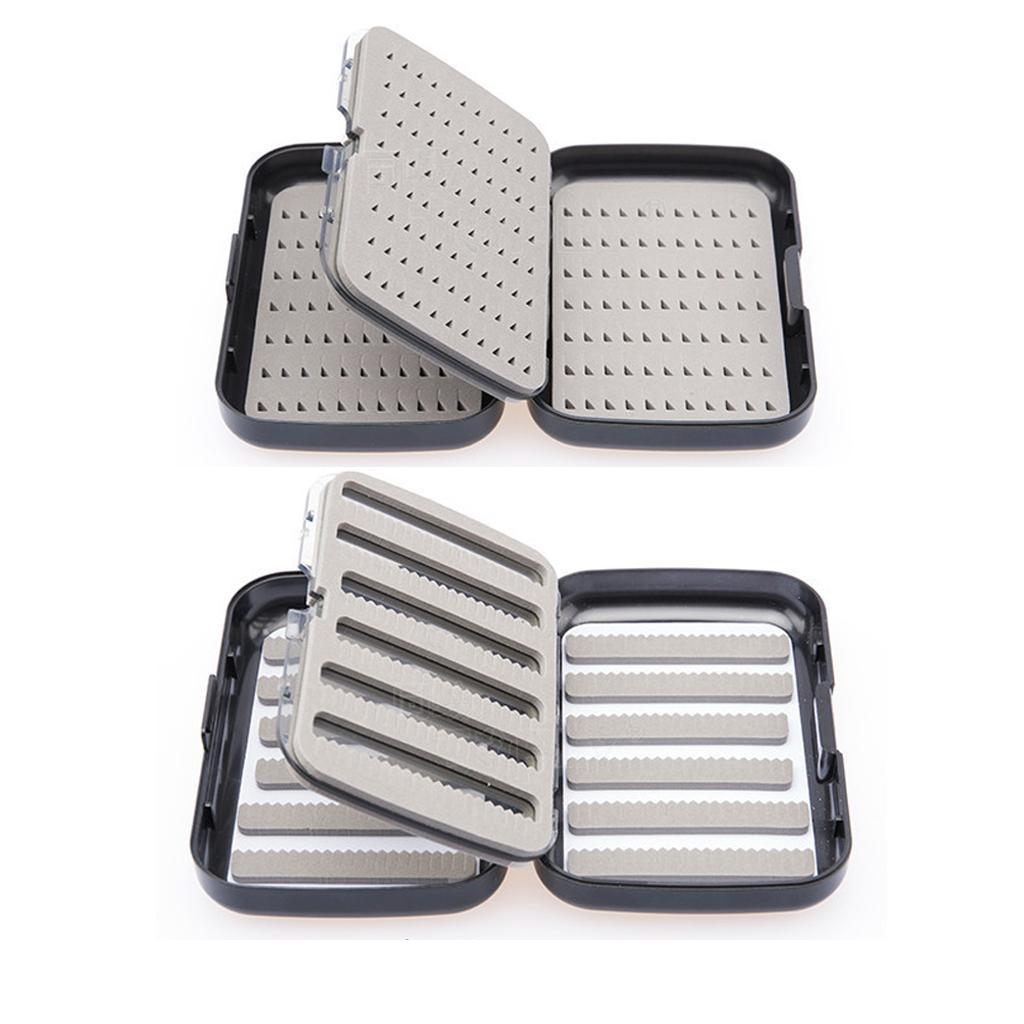 [Whgirld8] Box Double Side Slit/Easy-grip Foam Waterproof Fishing Box Lure Case
