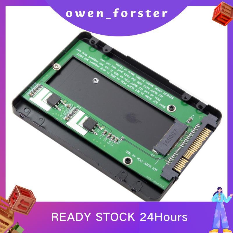 In Stock SFF-8639 NVME U.2 to NGFF M.2 M-Key PCIe SSD Case Enclosure สําหรับเมนบอร์ดเปลี่ยน SSD 750 