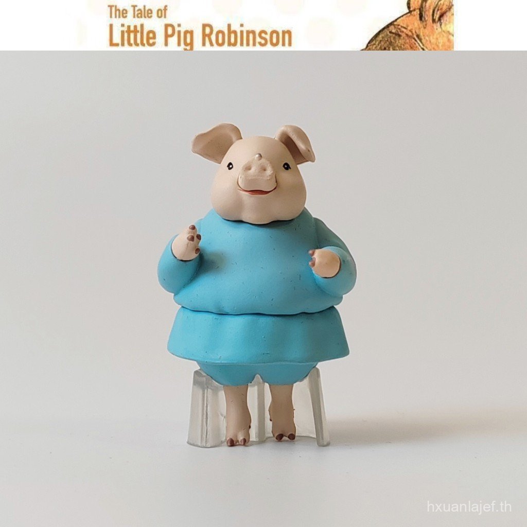 พร้อมสต็อก ของแท้ Piggy Robinsons Story Piggy Robinsons Hand-Made Scenery ตกแต่งโมเดลของเล่น
