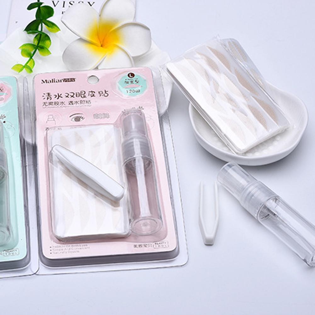 Lace Double Eyelid Patch กันน้ําเหงื่อที่มองไม่เห็น Beauty Tone Skin Patch F0